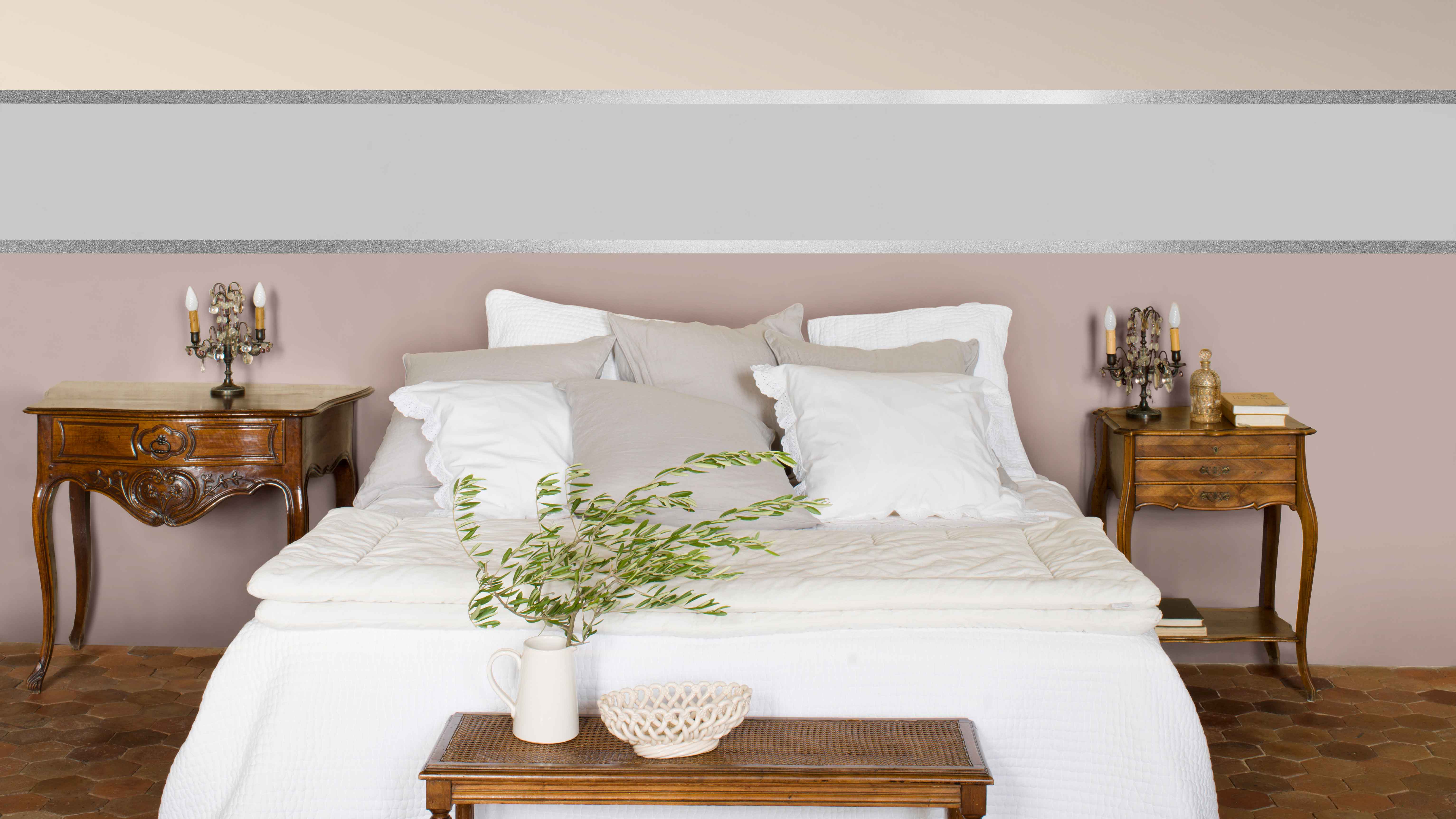 Kamar tidur glamor hemat anggaran Dulux Kamar tidur glamor hemat anggaran Dulux