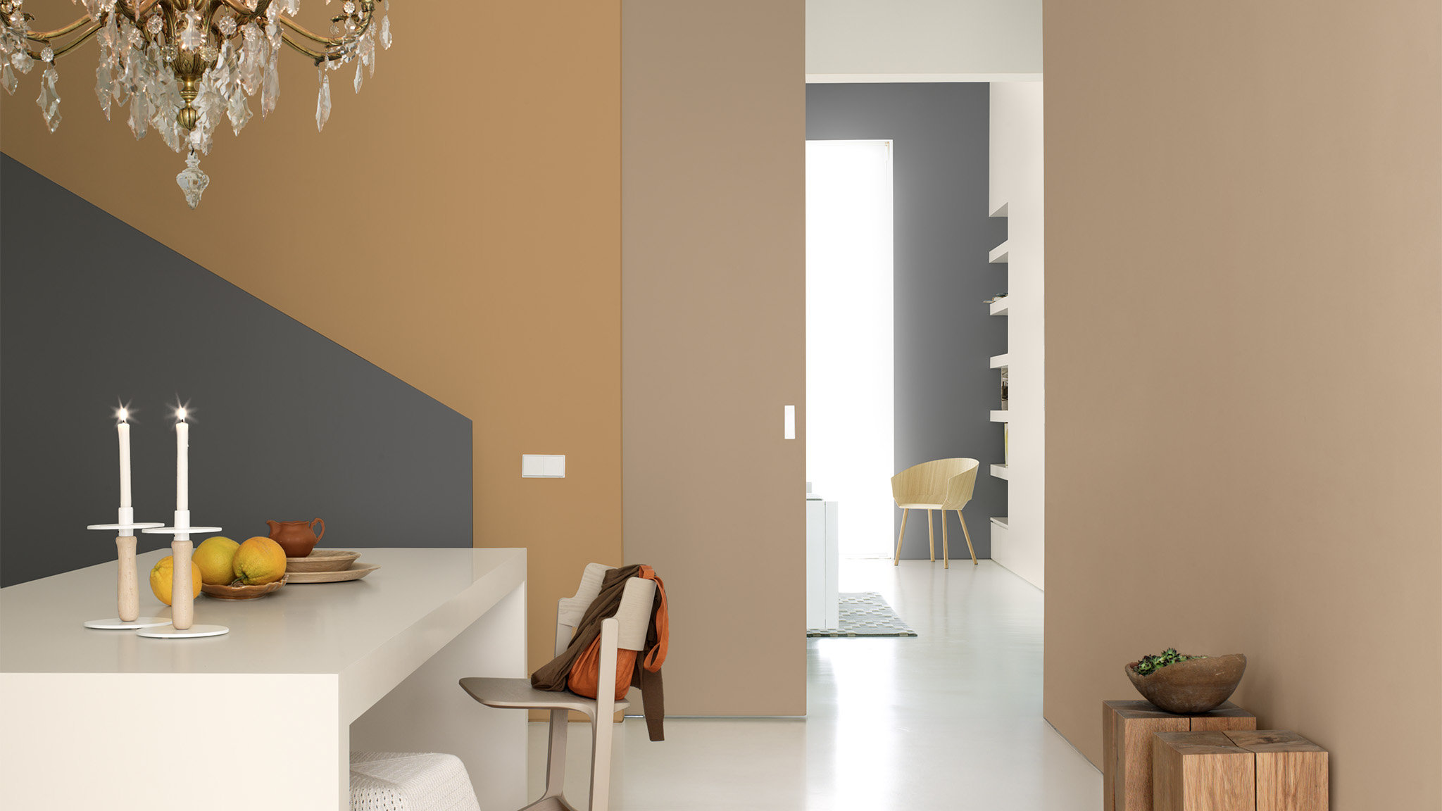 Keindahan Warna Cokelat Dulux